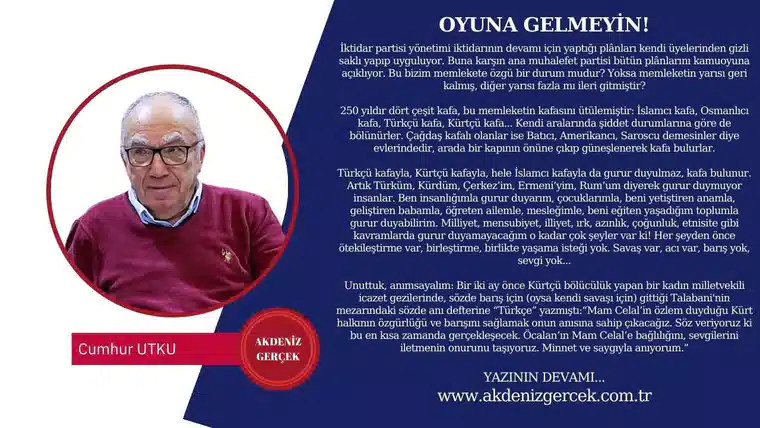 OYUNA GELMEYİN!