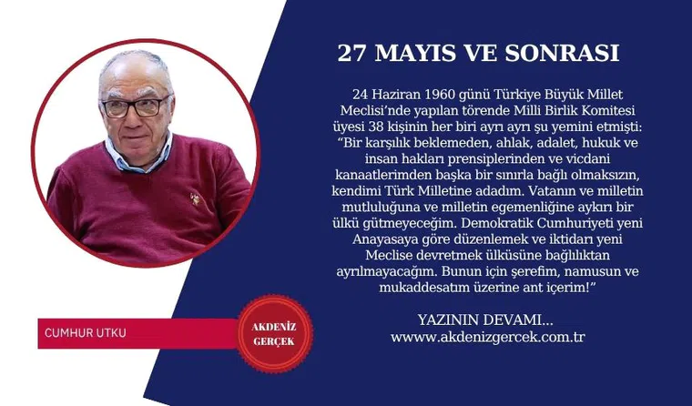 27 MAYIS VE SONRASI