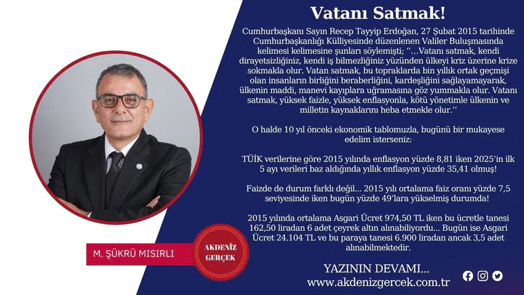 Vatanı Satmak!