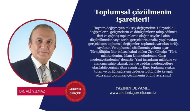 Toplumsal çözülmenin işaretleri!