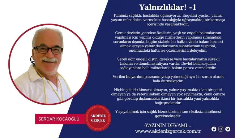 Yalnızlıklar! -1