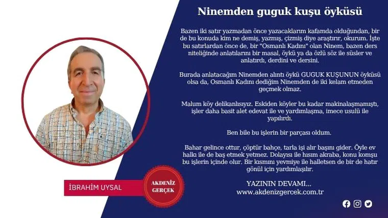 Ninemden guguk kuşu öyküsü