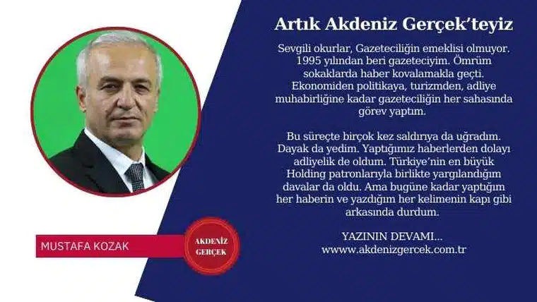 Artık Akdeniz Gerçek’teyiz