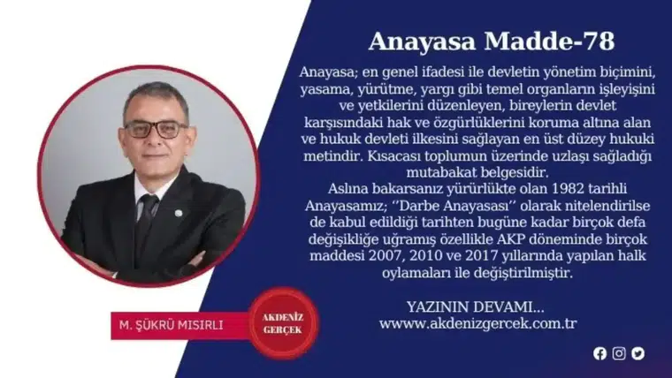 Anayasa Madde-78