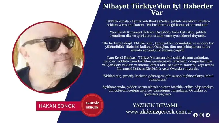 Nihayet Türkiye'den İyi Haberler Var