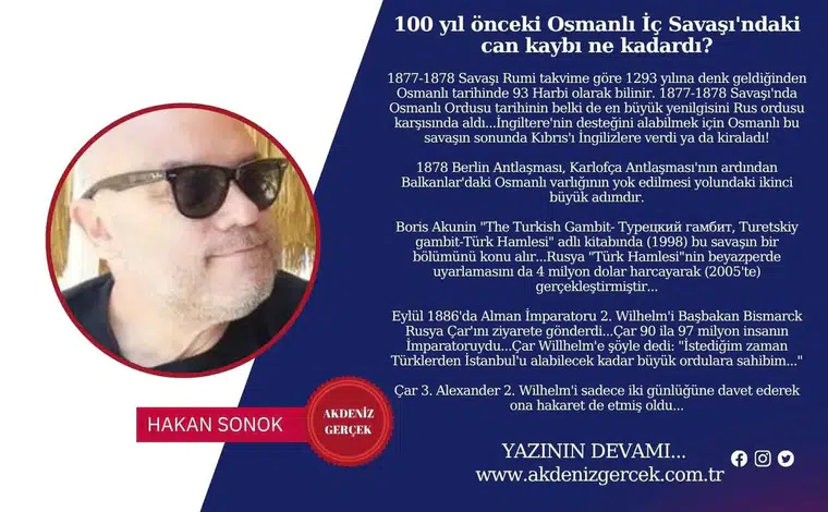 100 yıl önceki Osmanlı İç Savaşı'ndaki can kaybı ne kadardı?