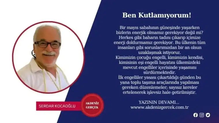 Ben Kutlamıyorum!
