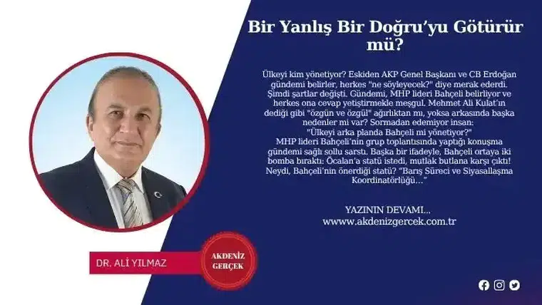 Bir Yanlış Bir Doğru’yu Götürür mü?