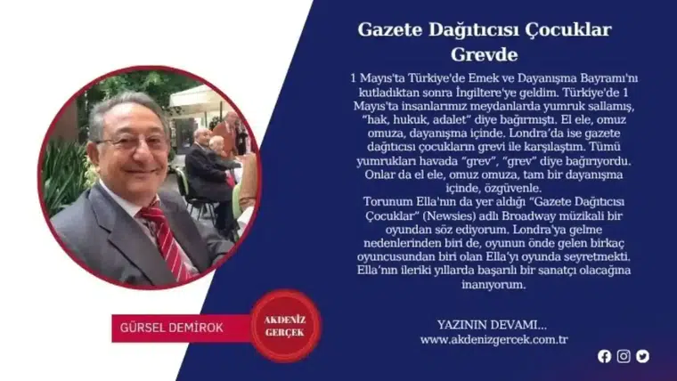 Gazete Dağıtıcısı Çocuklar Grevde