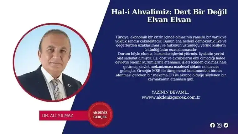 Hal-i Ahvalimiz: Dert Bir Değil Elvan Elvan