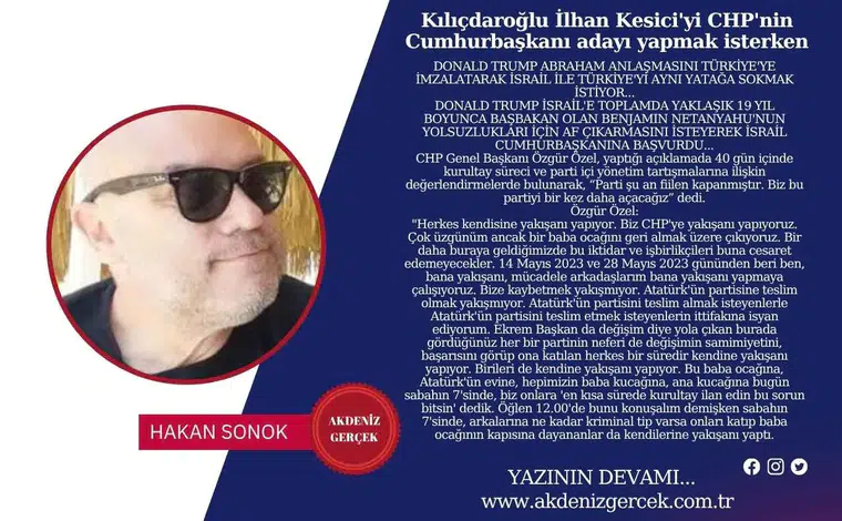 Kılıçdaroğlu İlhan Kesici'yi CHP'nin Cumhurbaşkanı adayı yapmak isterken