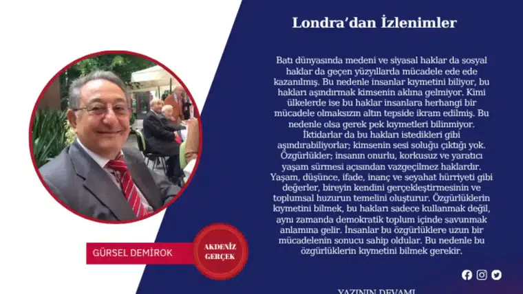 Londra’dan İzlenimler