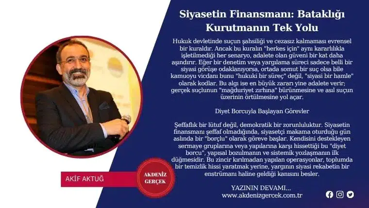 Siyasetin Finansmanı: Bataklığı Kurutmanın Tek Yolu