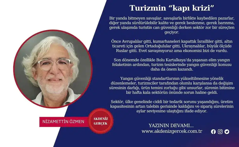Turizmin “kapı krizi”