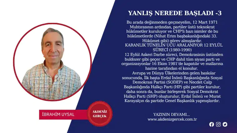 YANLIŞ NEREDE BAŞLADI -3