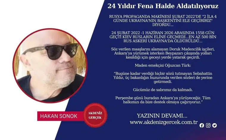 24 Yıldır Fena Halde Aldatılıyoruz