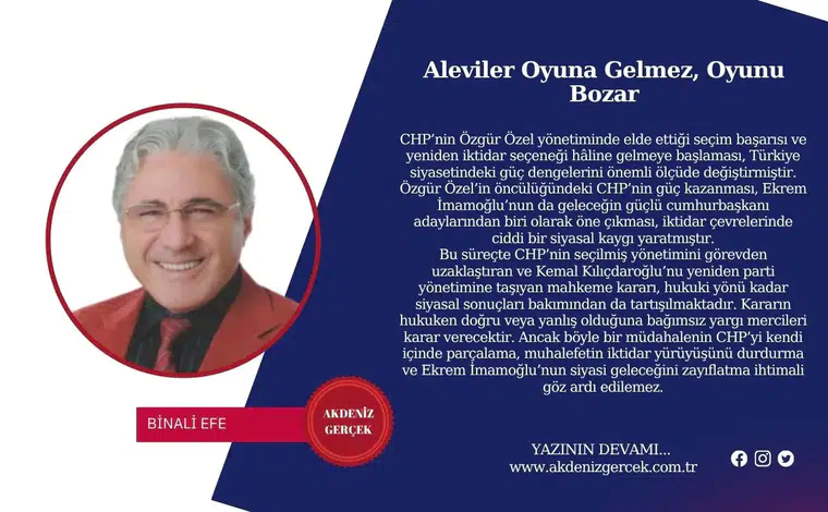 Aleviler Oyuna Gelmez, Oyunu Bozar