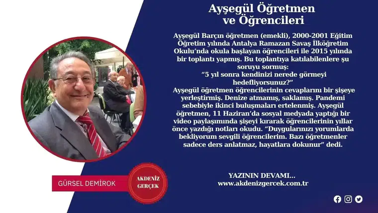 Ayşegül Öğretmen ve Öğrencileri