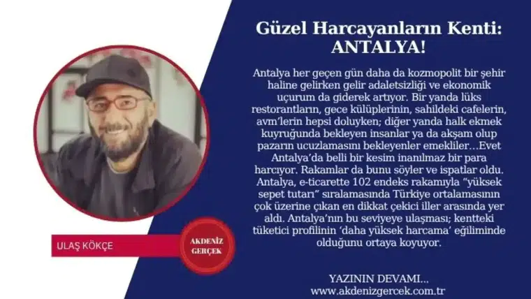 Güzel Harcayanların Kenti: ANTALYA!