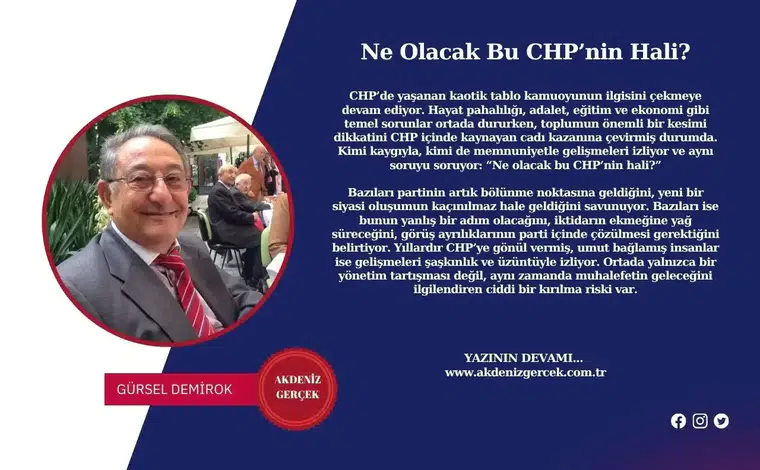 Ne Olacak Bu CHP’nin Hali?