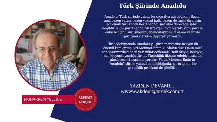 Türk Şiirinde Anadolu