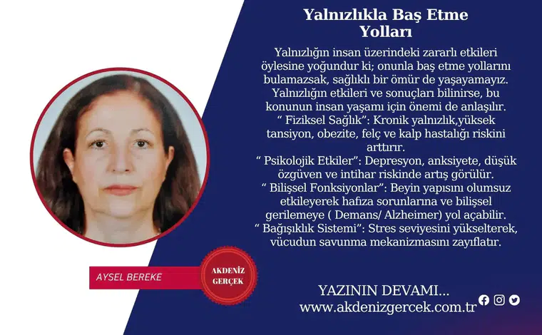 Yalnızlıkla Baş Etme Yolları