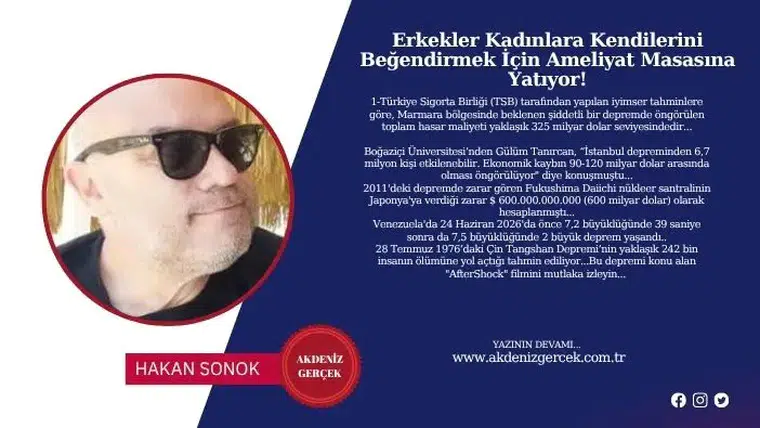 Erkekler Kadınlara Kendilerini Beğendirmek İçin Ameliyat Masasına Yatıyor!