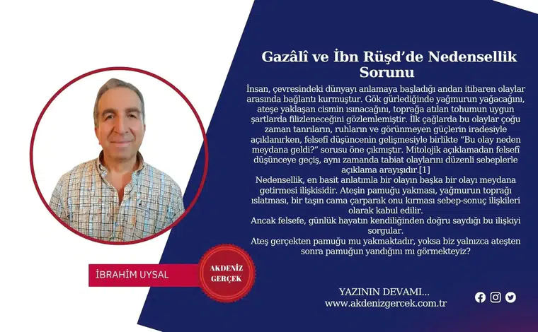 Gazâlî ve İbn Rüşd’de Nedensellik Sorunu