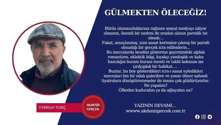 GÜLMEKTEN ÖLECEĞİZ!