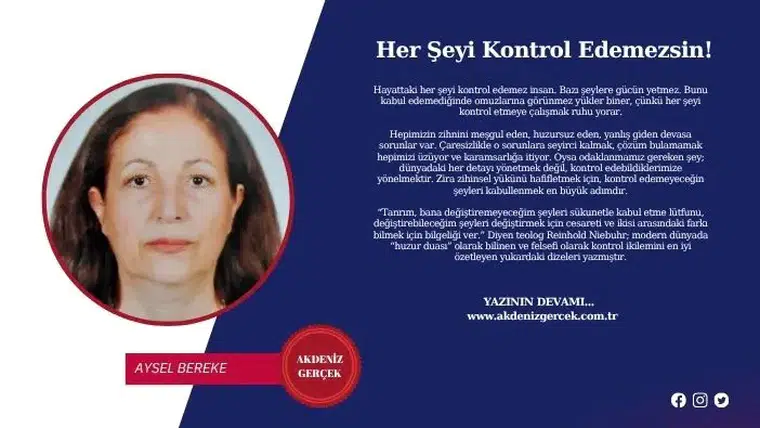 Her Şeyi Kontrol Edemezsin!