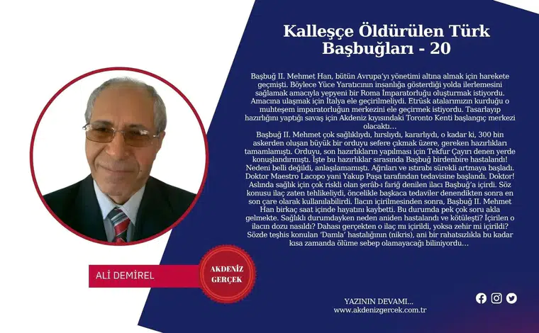 Kalleşçe Öldürülen Türk Başbuğları - 20