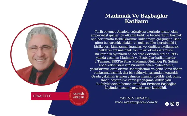 Madımak Ve Başbağlar Katliamı