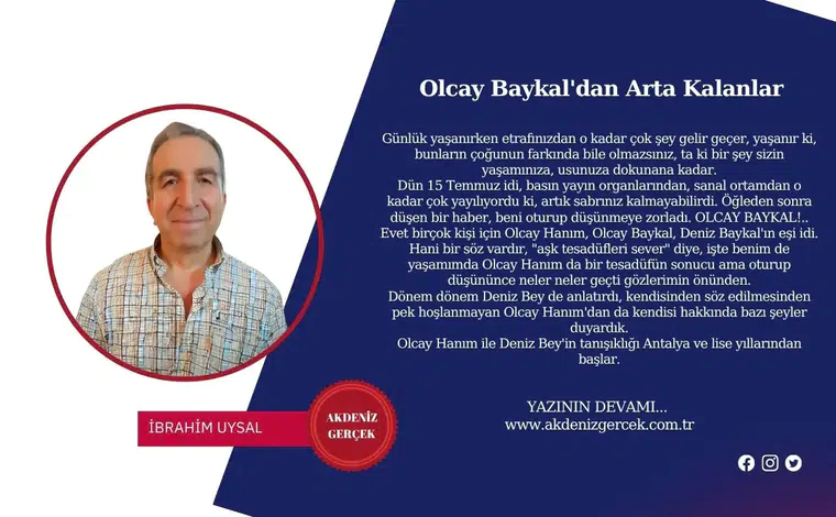 Olcay Baykal'dan Arta Kalanlar