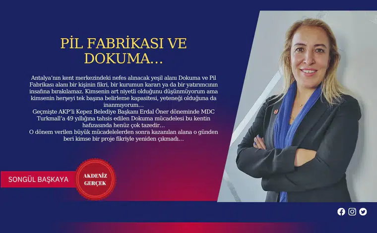 Pil Fabrikası ve Dokuma…
