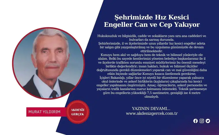Şehrimizde Hız Kesici Engeller Can ve Cep Yakıyor