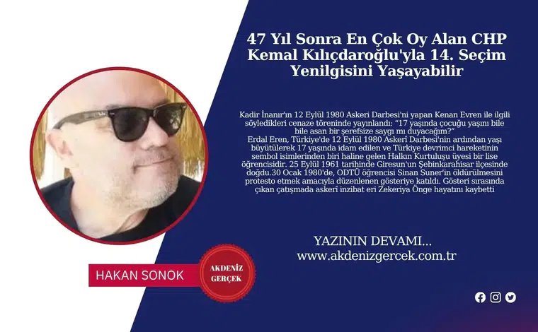 47 Yıl Sonra En Çok Oy Alan CHP Kemal Kılıçdaroğlu'yla 14. Seçim Yenilgisini Yaşayabilir
