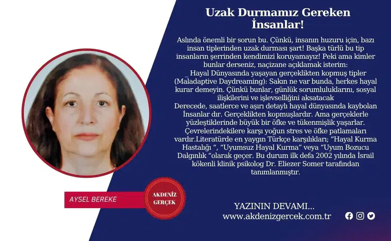 Uzak Durmamız Gereken İnsanlar!