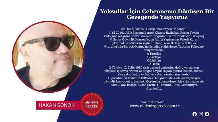 Yoksullar İçin Cehenneme Dönüşen Bir Gezegende Yaşıyoruz