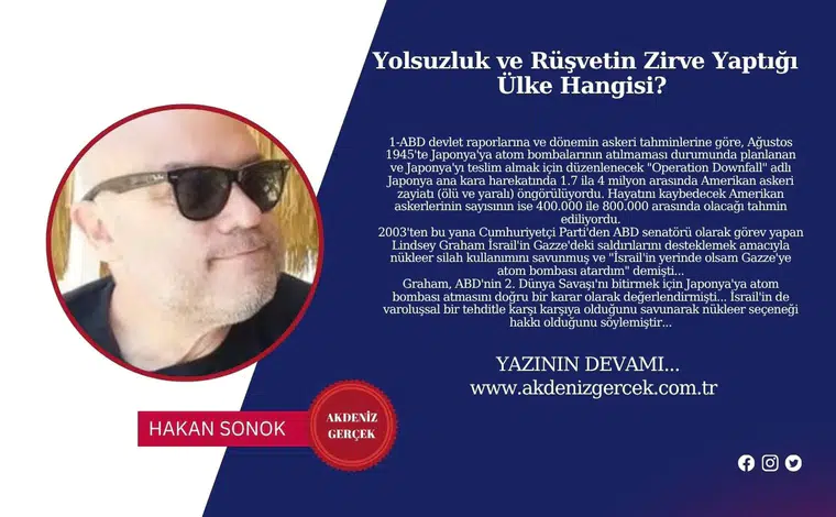 Yolsuzluk ve Rüşvetin Zirve Yaptığı Ülke Hangisi?
