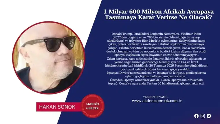 1 Milyar 600 Milyon Afrikalı Avrupaya Taşınmaya Karar Verirse Ne Olacak?