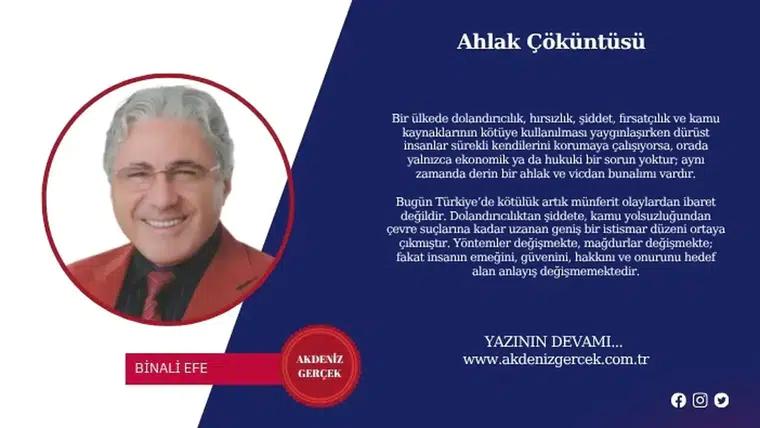 Ahlak Çöküntüsü