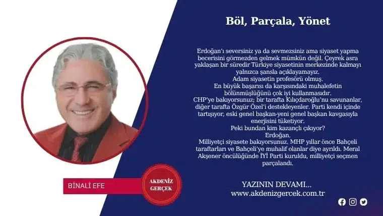 Böl, Parçala, Yönet