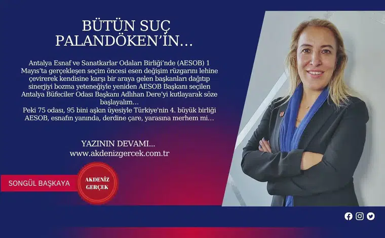 Bütün Suç Palandöken’in…