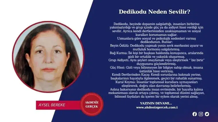Dedikodu Neden Sevilir?