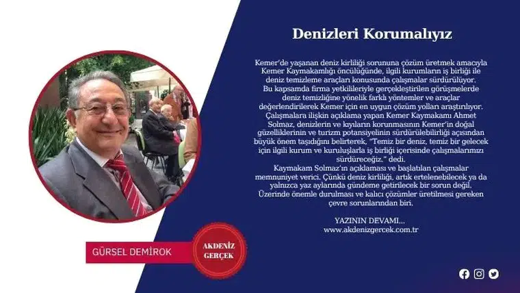 Denizleri Korumalıyız