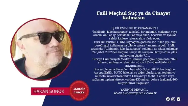 Faili Meçhul Suç ya da Cinayet Kalmasın