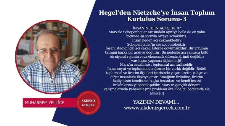 Hegel’den Nietzche’ye İnsan Toplum Kurtuluş Sorunu-3