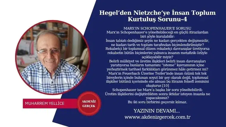Hegel’den Nietzche’ye İnsan Toplum Kurtuluş Sorunu-4