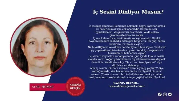 İç Sesini Dinliyor Musun?