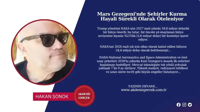 Mars Gezegeni'nde Şehirler Kurma Hayali Sürekli Olarak Öteleniyor